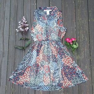 American Rag Collared Sleeveless Dress